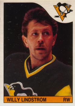 1985-86 O-Pee-Chee #217 Willy Lindstrom Front