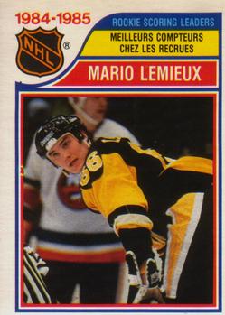 1985-86 O-Pee-Chee #262 Mario Lemieux Front