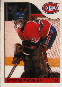 1985-86 O-Pee-Chee #4 Steve Penney Front