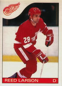 1985-86 O-Pee-Chee #55 Reed Larson Front