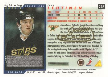 1996-97 Score - Golden Blades Winners Unredeemed #246 Jere Lehtinen  Back