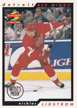 1996-97 Score - Special Artist's Proofs #176 Nicklas Lidstrom Front