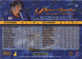 1996-97 Select Certified - Mirror Gold #78 Peter Bondra Back
