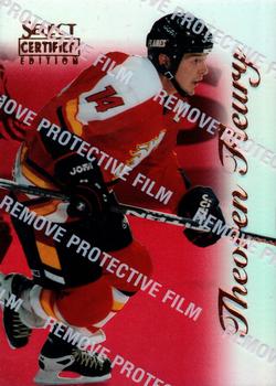 1996-97 Select Certified - Mirror Red #75 Theoren Fleury Front