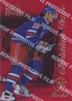 1996-97 Select Certified - Red #95 Christian Dube Front