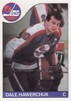 1985-86 Topps #109 Dale Hawerchuk Front