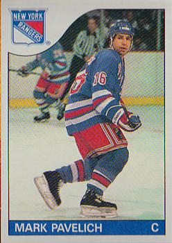 1985-86 Topps #69 Mark Pavelich Front