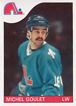 1985-86 Topps #150 Michel Goulet Front