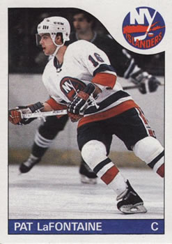 1985-86 Topps #137 Pat LaFontaine Front