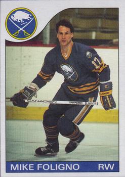 1985-86 Topps #17 Mike Foligno Front