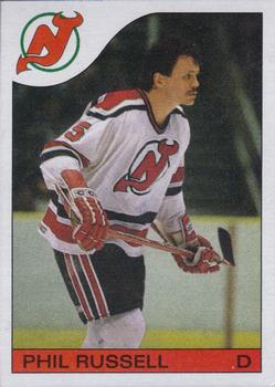 1985-86 Topps #30 Phil Russell Front