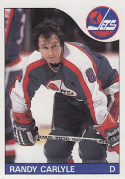 1985-86 Topps #57 Randy Carlyle Front