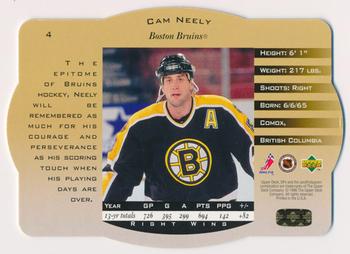 1996-97 SPx - Gold #4 Cam Neely Back