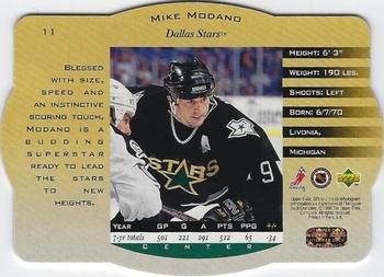 1996-97 SPx - Gold #11 Mike Modano Back