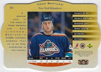 1996-97 SPx - Gold #30 Todd Bertuzzi Back
