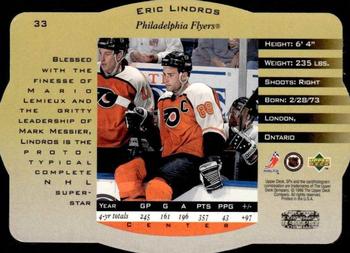 1996-97 SPx - Gold #33 Eric Lindros Back