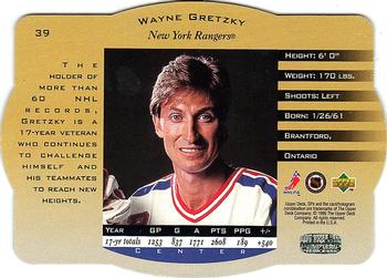 1996-97 SPx - Gold #39 Wayne Gretzky Back