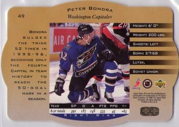 1996-97 SPx - Gold #49 Peter Bondra Back