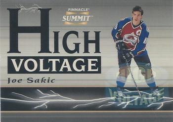 1996-97 Summit - High Voltage Mirage #2 Joe Sakic Front