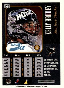 1996-97 Summit - Ice #126 Kelly Hrudey Back