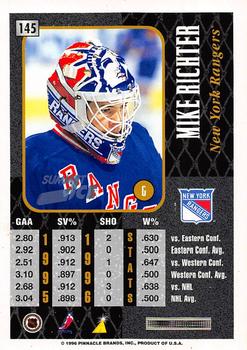 1996-97 Summit - Ice #145 Mike Richter Back