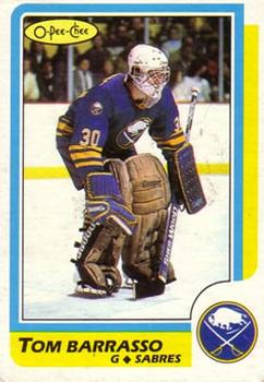 1986-87 O-Pee-Chee #91 Tom Barrasso Front