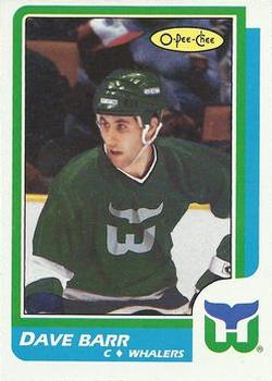 1986-87 O-Pee-Chee #237 Dave Barr Front