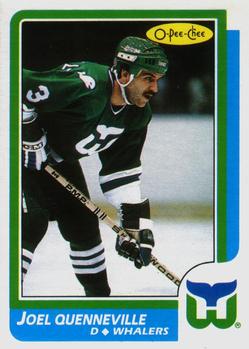 1986-87 O-Pee-Chee #118 Joel Quenneville Front