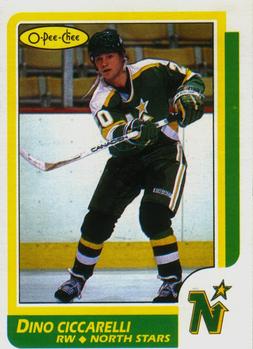 1986-87 O-Pee-Chee #138 Dino Ciccarelli Front