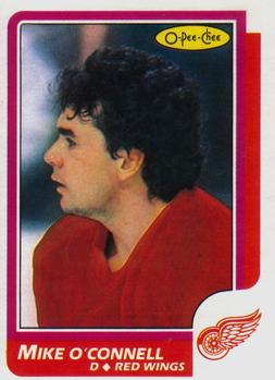 1986-87 O-Pee-Chee #140 Mike O'Connell Front