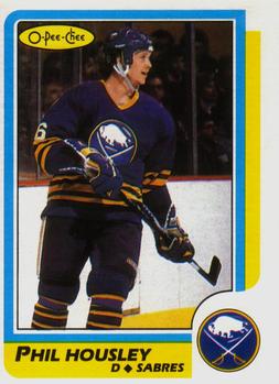 1986-87 O-Pee-Chee #154 Phil Housley Front