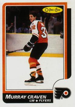 1986-87 O-Pee-Chee #167 Murray Craven Front