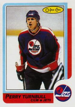 1986-87 O-Pee-Chee #170 Perry Turnbull Front