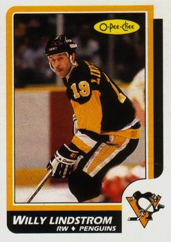 1986-87 O-Pee-Chee #232 Willy Lindstrom Front
