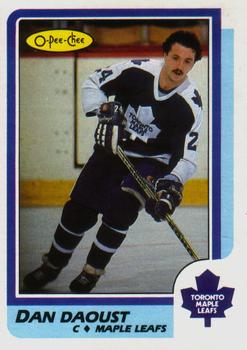 1986-87 O-Pee-Chee #241 Dan Daoust Front