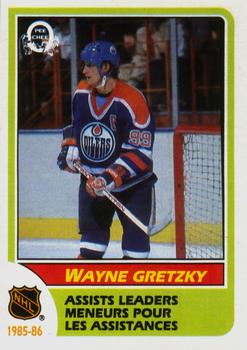 1986-87 O-Pee-Chee #259 Wayne Gretzky Front