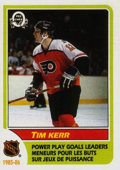 1986-87 O-Pee-Chee #261 Tim Kerr Front