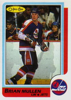 1986-87 O-Pee-Chee #38 Brian Mullen Front