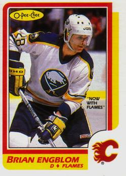 1986-87 O-Pee-Chee #40 Brian Engblom Front
