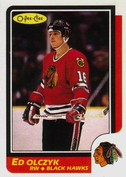 1986-87 O-Pee-Chee #82 Ed Olczyk Front