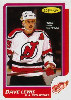 1986-87 O-Pee-Chee #85 Dave Lewis Front