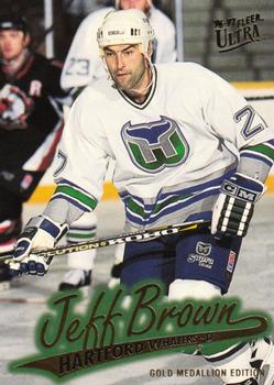 1996-97 Ultra - Gold Medallion #G-72 Jeff Brown Front