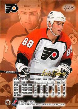 (CI) Eric Lindros Hockey Card 1997-98 Score (base  