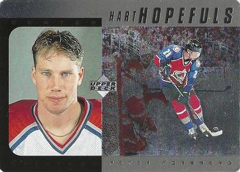 1996-97 Upper Deck - Hart Hopefuls Silver #HH7 Peter Forsberg Front