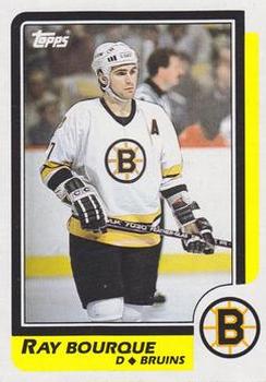 1986-87 Topps #1 Ray Bourque Front