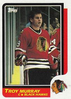 1986-87 Topps #25 Troy Murray Front