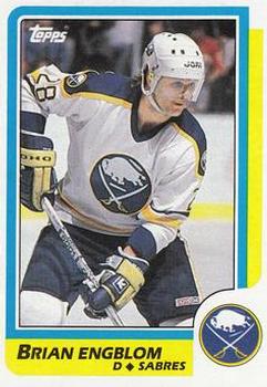 1986-87 Topps #40 Brian Engblom Front