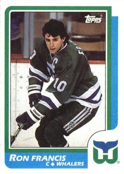 1986-87 Topps #43 Ron Francis Front