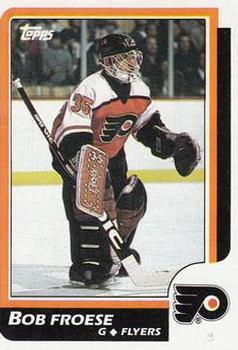 1986-87 Topps #55 Bob Froese Front