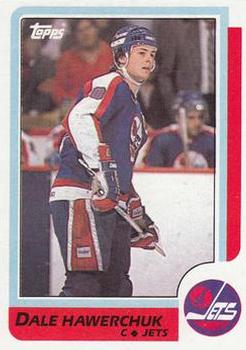 1986-87 Topps #74 Dale Hawerchuk Front